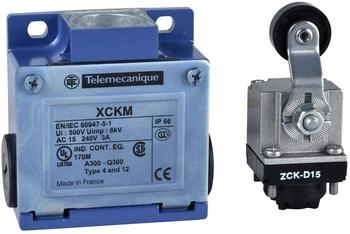 Telemechanique Endschalter Rollenhebel IP66 (XCKM115)