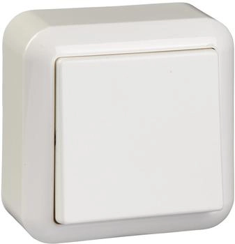 ELSO Universalschalter 10A CONTURA Steckklemme reinweiß (381604)