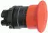 Schneider Electric Not-Aus/Not-Halt-Schalter, Frontelement, Harmony XB5, Kunststoff, 22mm, rot, Pilz 40mm, Statusanzeige, Zugentriegelung (ZB5AT8643M)