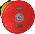 Schneider Electric Not-Aus/Not-Halt-Schalter, Frontelement, Harmony XB5, Kunststoff, 22mm, rot, Pilz 40mm, Statusanzeige, Zugentriegelung (ZB5AT8643M)