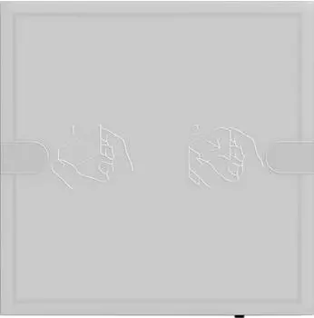 Gira KNX Tastsensor 4 Komfort 1-fach anthrazit (5001028)