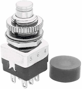Apem Drucktaster 2-polig 220 V/AC 2 A Ein/(Aus) (104450003)
