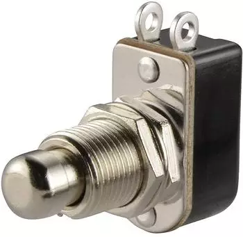 TRU Components Drucktaster 250 V/AC 3A 1 x Aus/(Ein) tastend (1587726)