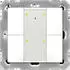 MDT Taster Plus TS 55 4-fach, Reinweiß matt (BE-TA55T4.02)