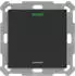 MDT KNX Taster Light 55 1-fach RGBW Schwarz matt Neutral (BE-TAL550106.01)