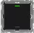 MDT KNX Taster Light 55 1-fach RGBW Schwarz matt Neutral (BE-TAL550106.01)