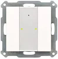 MDT RF-TA55A2.01 KNX RF+Funk Tast.2-f.Plus m.Akt.reinwsma (RF-TA55A2.01)