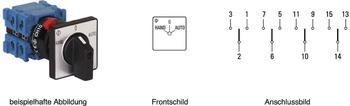 Kraus & Naimer Umschalter 20 A 2 x 60° Grau, Schwarz (CH10.A210.FT2.F085)