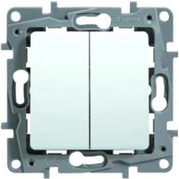 Legrand Niloe Doppelwechselschalter ultraweiss 10AX (664502)