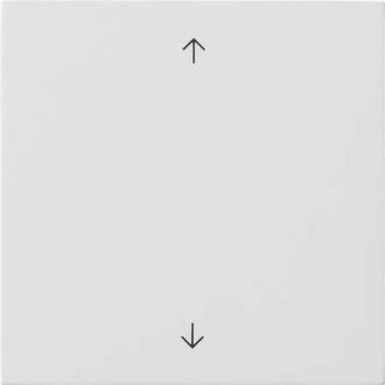 Gira S3000 Bedienaufsatz Pfeilsymbole Flächenschalter Reinweiß (5361112)