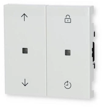 Gira eNet Funk Bedienaufsatz Memory Pfeile System 55 reinweiß (549203)
