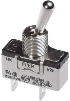 Apem Kippschalter (Ein)/Aus/(Ein) 250 V/AC 10 A (637H/2)