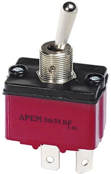 Apem Kippschalter (Ein)/Aus/(Ein) 250 V/AC 6 A (3637NF/2)