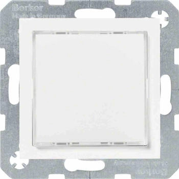 Berker LED-Signallicht rot/gr&uuml;n S.1/B.3/B.7 polarwei&szlig; gl&auml;nzend (29528989)