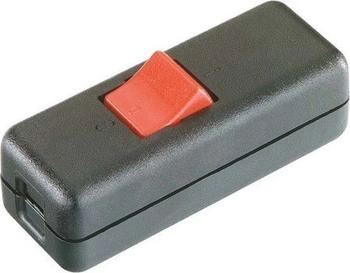 Bachmann Schnur-Zwischenschalter 2-polig schwarz/rot Serie 8010 (924.051)