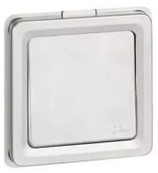 Legrand Soliroc Taster 1-polig grau IP55 IK10 (077841)