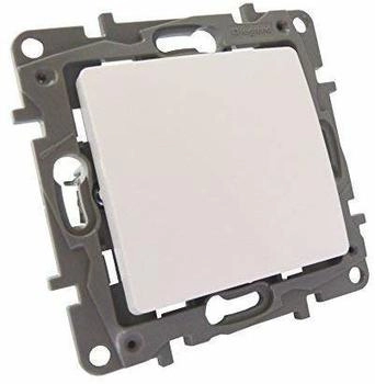 Legrand Niloe Kreuzschalter 10 AX 250V ultraweiss mit Spreizkralle (664504)