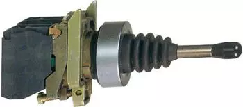 Schneider Electric Harmony XB4 Joystick, Metall, 22mm, schwarz, 2 Richtungen, 1-stufig, tastend, mit R&uuml;ckzug (XD4PA22)