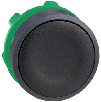 Schneider Electric Harmony XB5 Drucktaster Frontelement, Kunststoff, 22mm, flach, schwarz (ZB5AA2)
