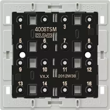 Jung Tastsensor-Modul 4/8-fach 2-Draht-Bus (4008TSM)