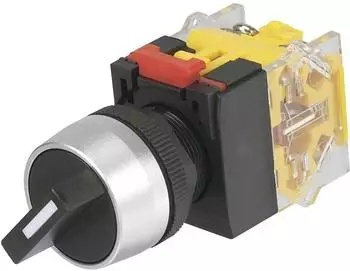 TRU Components LAS0-A3Y-11X/21 Drehschalter 250 V/AC 5 A Schaltpositionen 2 90° IP40 (704638)