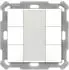 MDT KNX-Tastsensor 55 v2 6-fach reinweiß matt