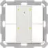 MDT KNX-Tastsensor Plus m. Temp. UP v2 4-fach reinweiß glänzend