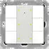 MDT KNX-Tastsensor Plus UP v2 6-fach reinweiß matt