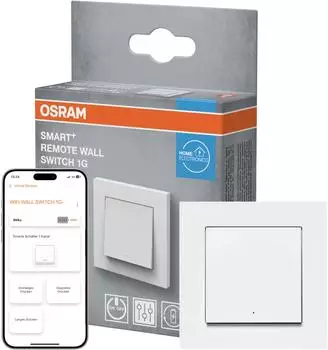 Osram SMART+ WiFi Wandschalter 1 Taste Wei&szlig;