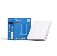 Sonoff M5-3c-wifi Matter Wandschalter Wei&szlig; 3 Schaltkreise
