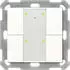 MDT KNX RF+ Funk Taster 4-fach Plus mit Aktor Reinweiß matt für ETS5