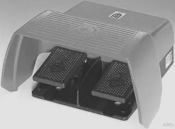 Bernstein F2-U2ZD/U2ZD Fu&szlig;schalter 3A/250VAC IP65 (6062720020)