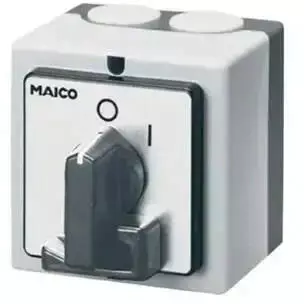 Maico HS 3 Haupt- und Reparaturschalter 3-polig f&uuml;r drehzahlgest. Ventilatoren (0157.0736)