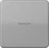 Jung eNet Funk-Steuertaste Standard 1-fach Serie CD, Duroplast, grau (FMCD1700GR)