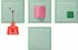 Jung Notrufset Serie LS Duroplast lackiert, vert anglais clair (NRSLC0834217)