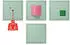 Jung Notrufset Serie LS Duroplast lackiert, vert anglais clair (NRSLC0834217)