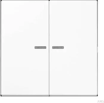 Jung KNX RF Taster 1-fach Duroplast antimikrobiell alpinwei&szlig; (SPLS10911STRFWW)
