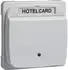 ELSO Zentralplatte für Hotelcardschalter FASHION/RIVA/SCALA Reinweiß (203054)