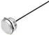 TRU Components Drucktaster 22mm 24V/DC 50mA 1×Aus/(Ein) IP65 Edelstahl (TC-9219108)
