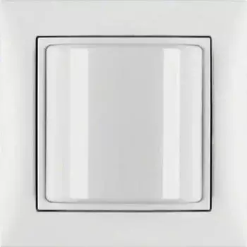 Berker Lichtsignal mit Rahmen S.1 polarwei&szlig; matt (52039909)