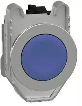 Schneider Electric Harmony XB4F Drucktaster 30mm 1S blau (XB4FA61)