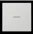 Jung eNet Funk-Steuertaste Standard 1-fach Serie LS Duroplast lichtgrau (FMLS1700LG)