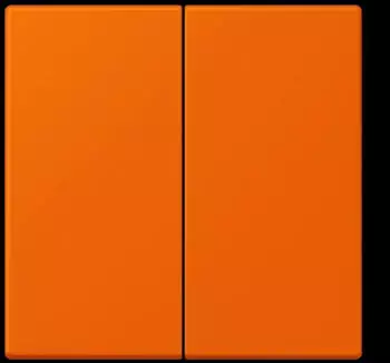 Jung LC102224 Wippe f&uuml;r KNX Taster 2-fach, orange (LC102224)