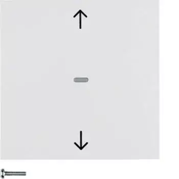 Berker KNX-RF-Jalousie-Taste quicklink S.1/B.3/B.7 polarwei&szlig; gl&auml;nzend (85245289)