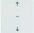 Berker KNX-RF-Jalousie-Taste quicklink S.1/B.3/B.7 polarweiß glänzend (85245289)