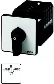 Eaton T5B Umschalter HAND-0-AUTO 63A 2 Kontakte 45&deg; rastend (094372)