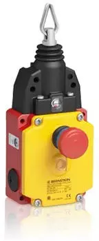Bernstein Seilzugschalter mit Not-Halt Taster SRM-A2Z/U1Z-LU-300-E (6012991101)