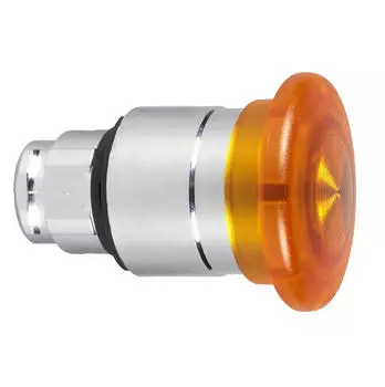 Schneider Electric Harmony XB4 Pilzdrucktaster Frontelement 40mm beleuchtet orange (ZB4BW453)