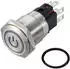 TRU Components Drucktaster 250V/AC 3A RGB IP65 Edelstahl (TC-12647396)