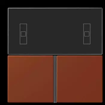 Jung KNX Tastensatz 3-fach f&uuml;r Komfortregler LC4320D (LC4093TSA247)